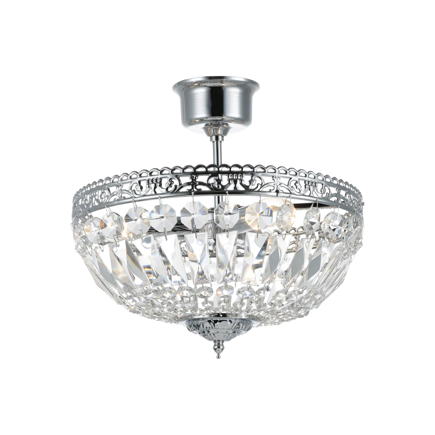 CLASSIC PLAFOND - Liten Krom D35xH26