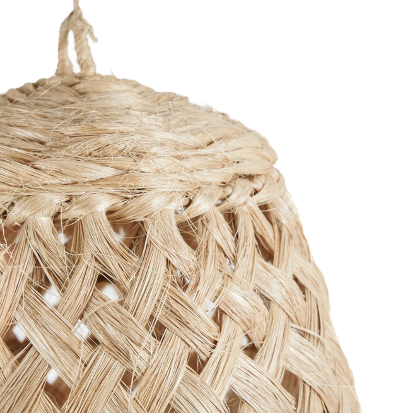 THE ABACA JELLY FISH PENDANT - Natural S