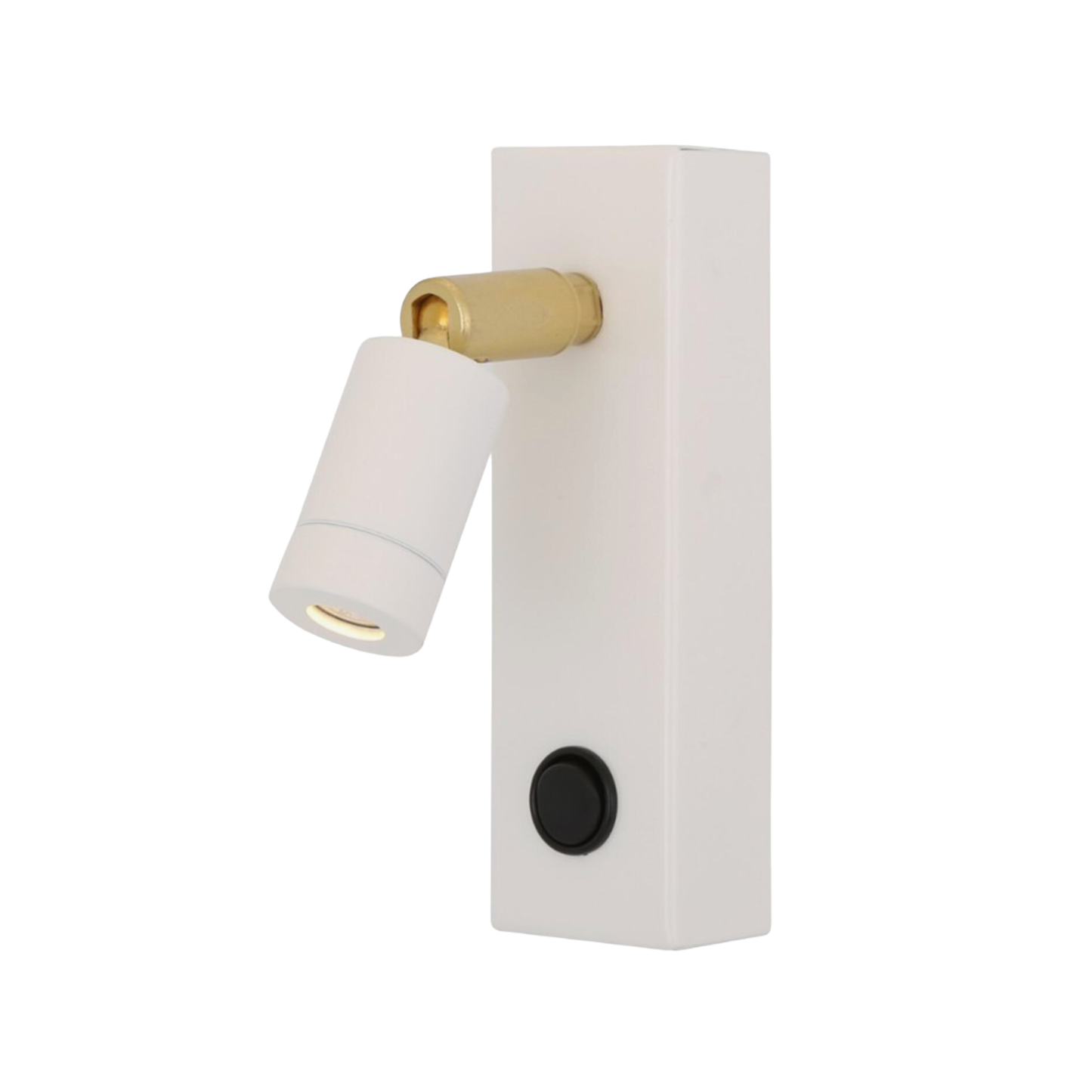 SAMPIO- Adjustable Brass Wall Spotlight 14cm