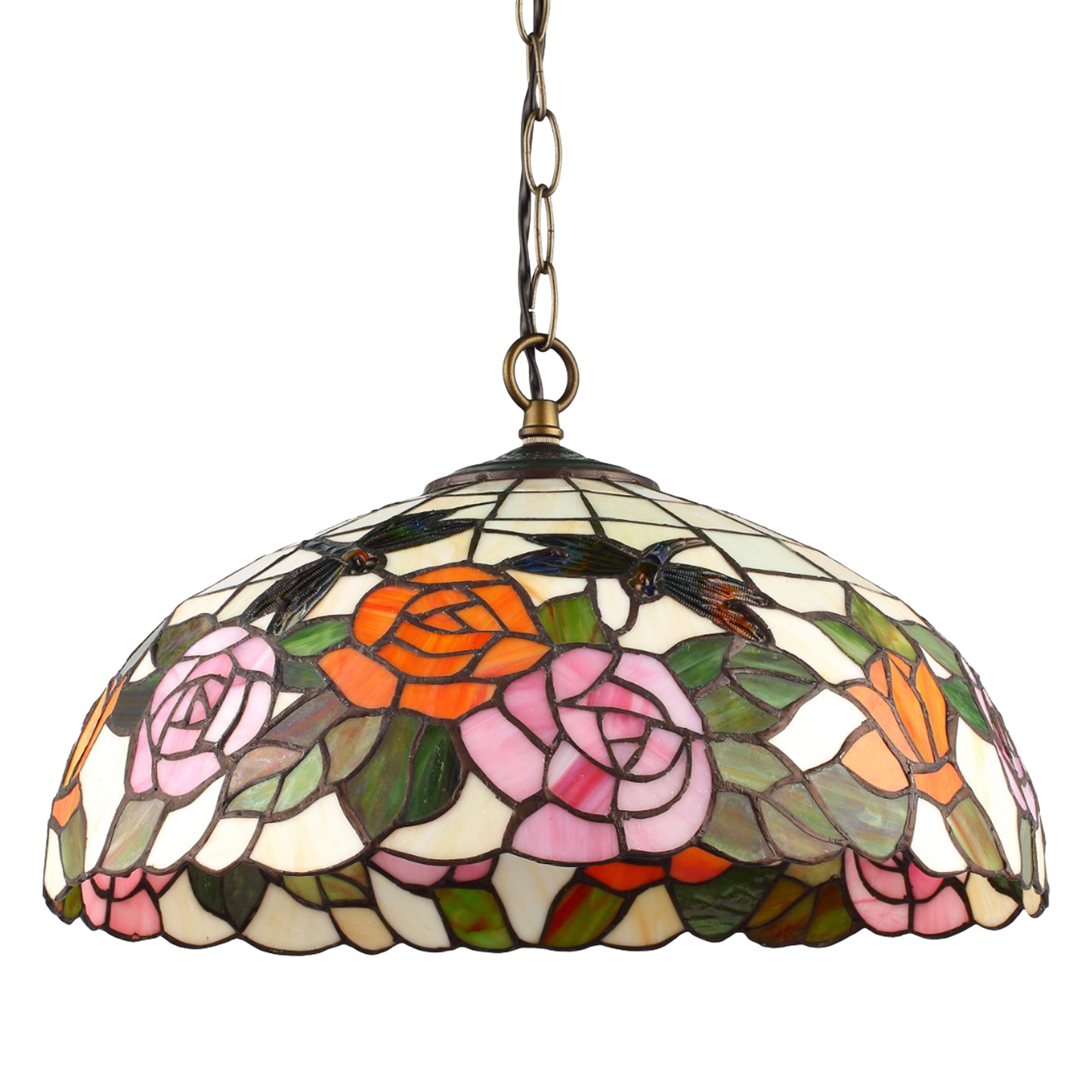 ROSOR Tiffany Taklampa. Diam 41cm
