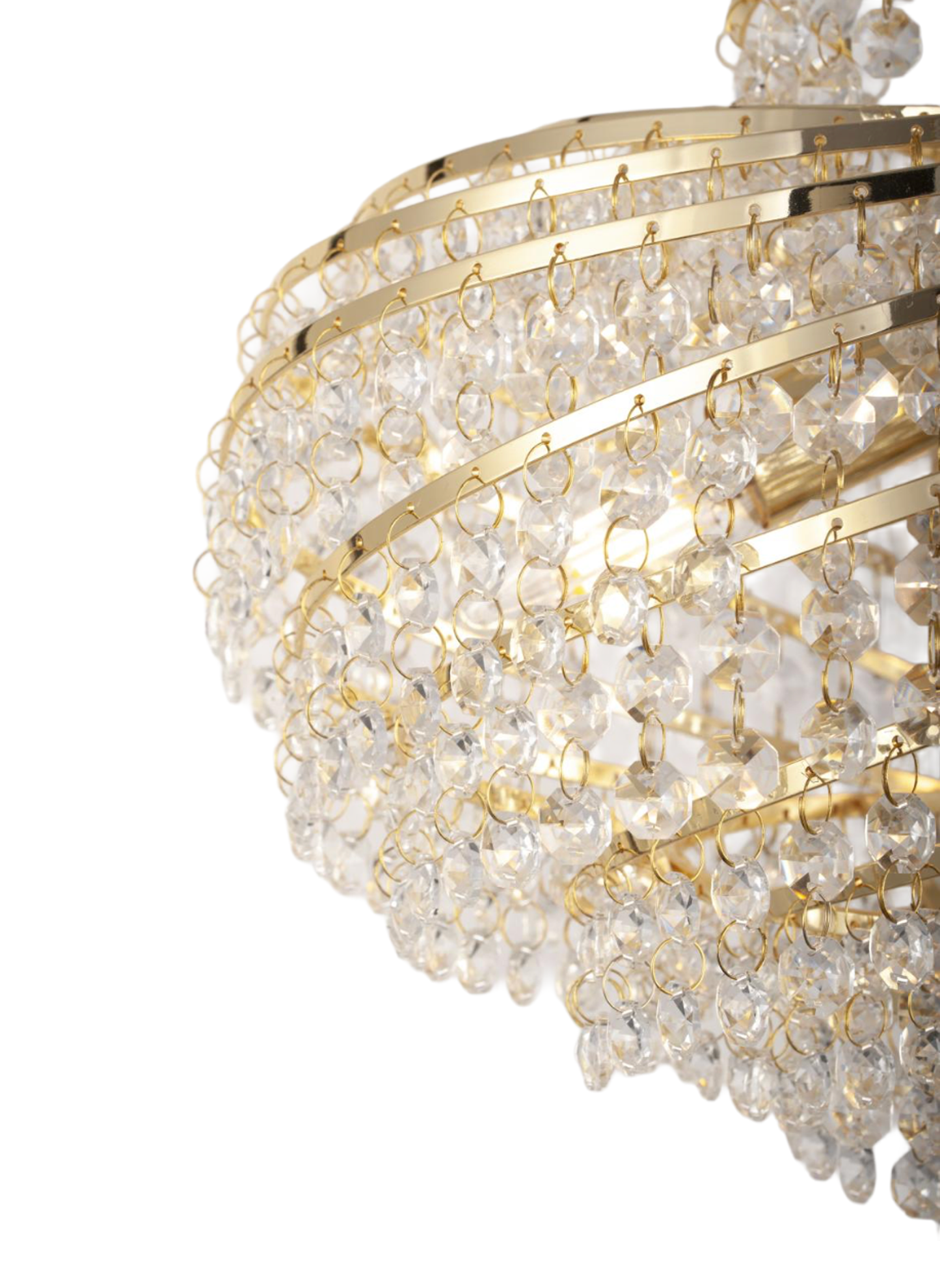 ISABELLE BOLL KRISTALL - Guld. D40