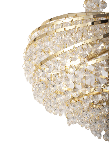 ISABELLE BOLL KRISTALL - Guld. D40