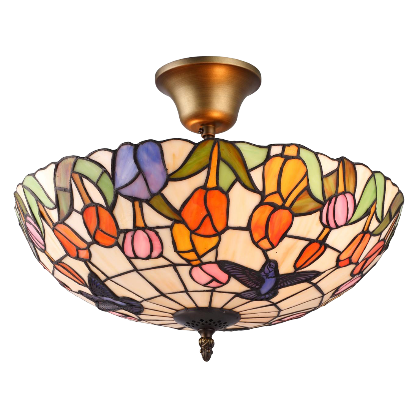 TULPANER Tiffany Plafond. Diam 40cm