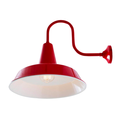 HEX - Industrial Factory Swan Neck Wall Light