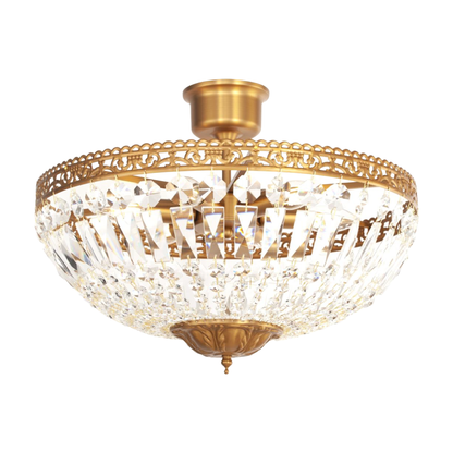 CLASSIC PLAFOND - Mellan Borstad Mässing D47xH29