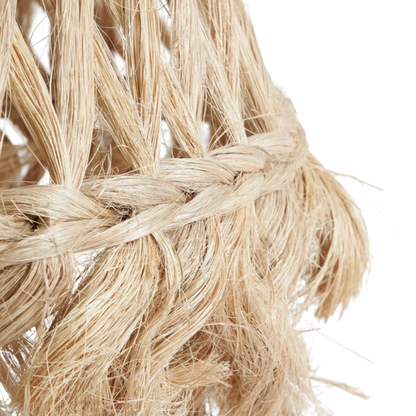 THE ABACA JELLY FISH PENDANT - Natural L