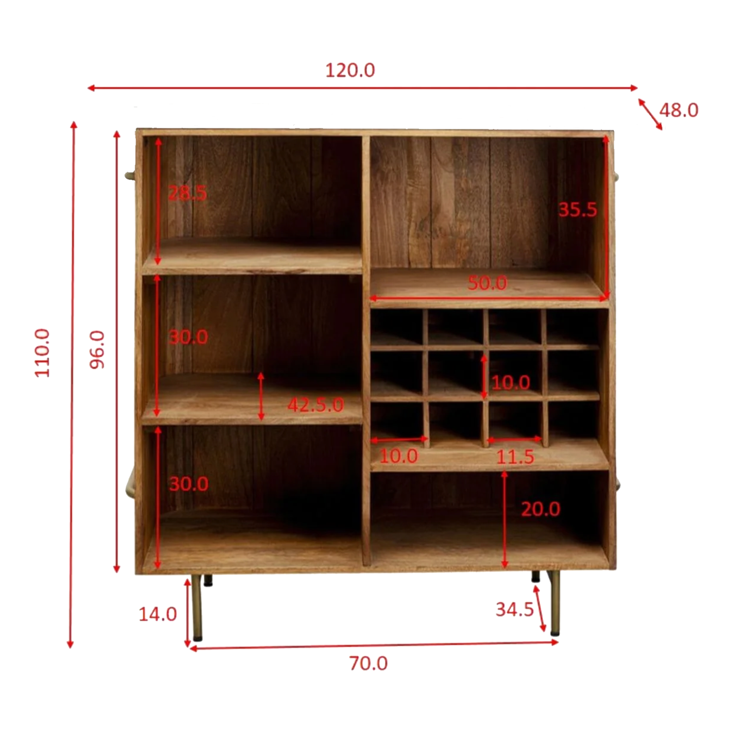 BARDISK GRACE - 120x110cm