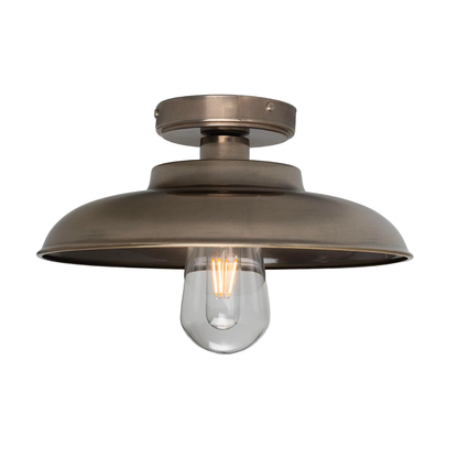 DARYA - Industrial Brass Ceiling Light 32cm IP65