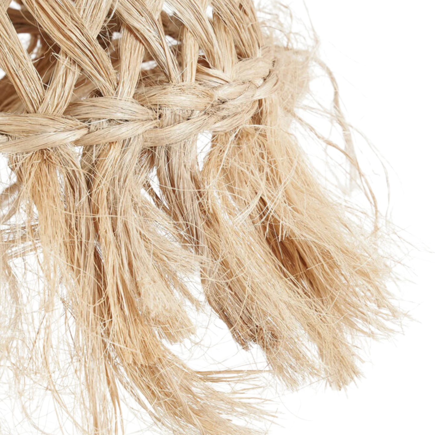 THE ABACA JELLY FISH PENDANT - Natural S