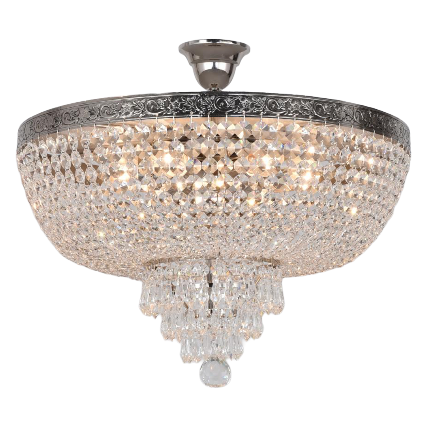 QUEEN PLAFOND - Nickel D50xH44