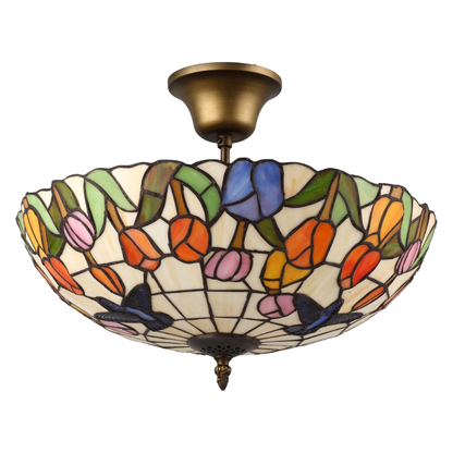 TULPANER Tiffany Plafond. Diam 40cm