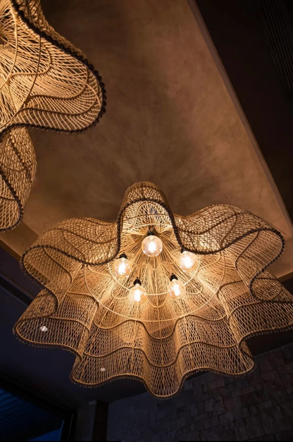 THE WHIPPED PENDANT - Natural XXL (Diam 150cm)