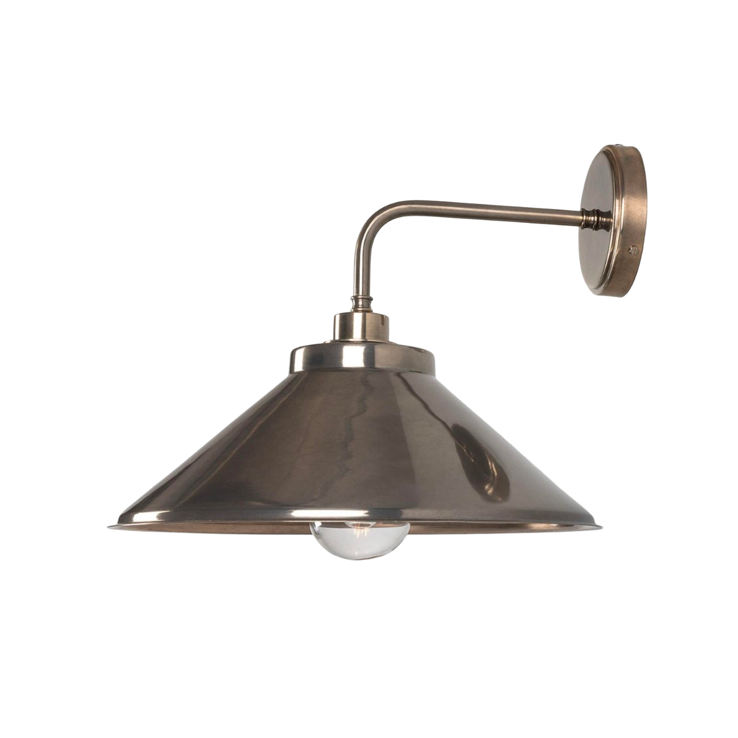 NERISSA -  Brass Bathroom Wall Light 37.5cm IP65