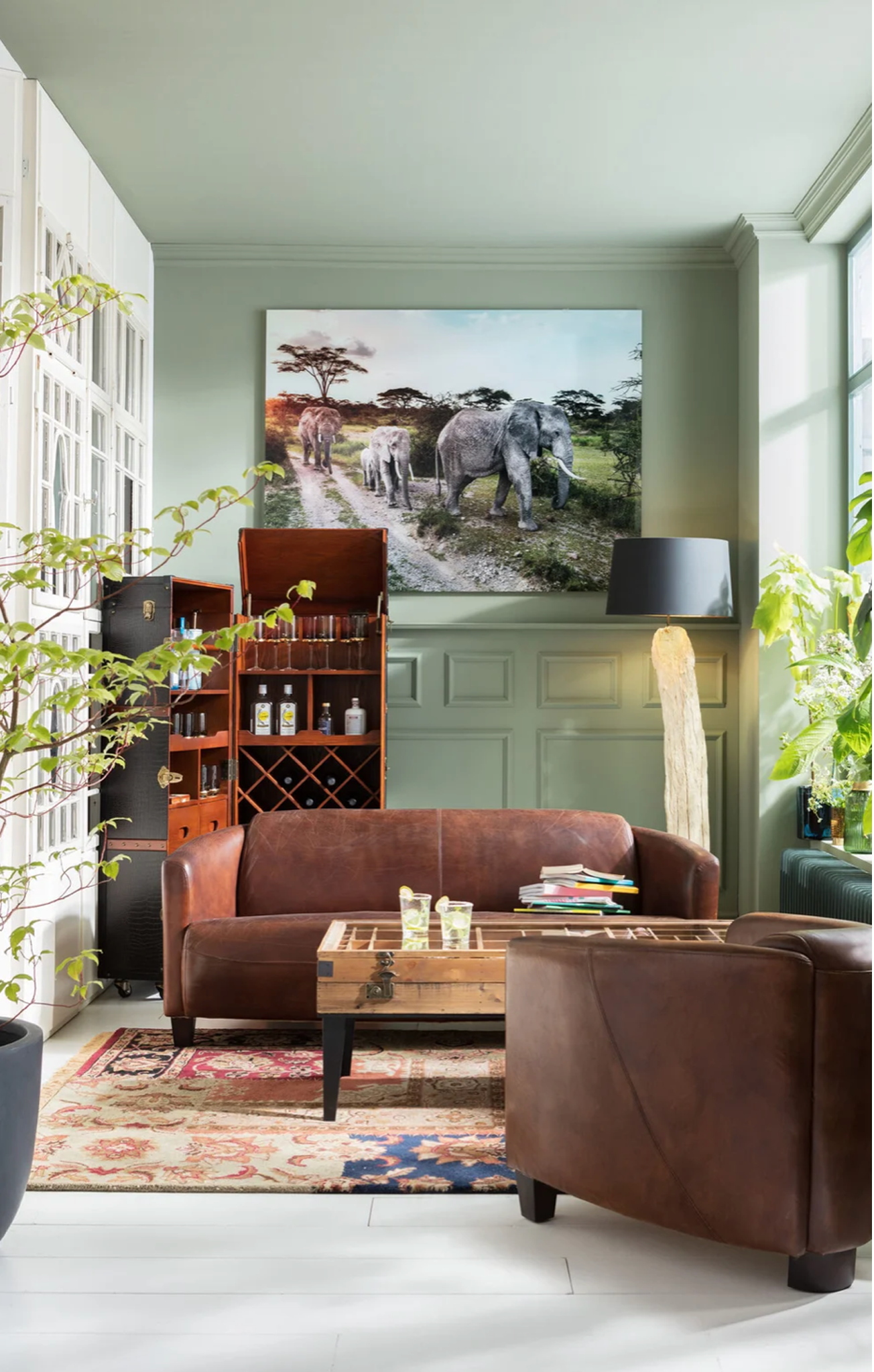 GOLVLAMPA NATURE - Drivved, 171cm