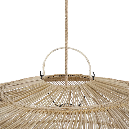 THE MACARON - Pendant Natural L (Diam 110cm)