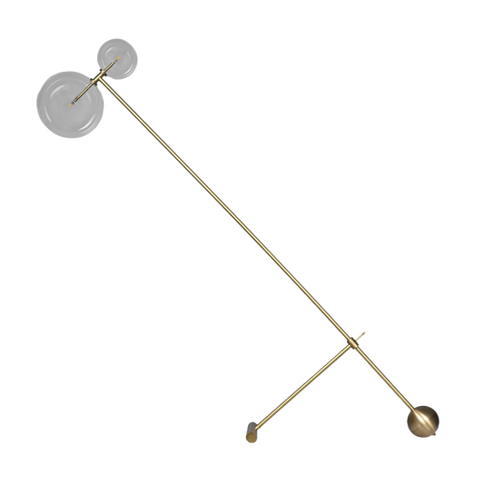 ZOSIA - Brass Floor Lamp