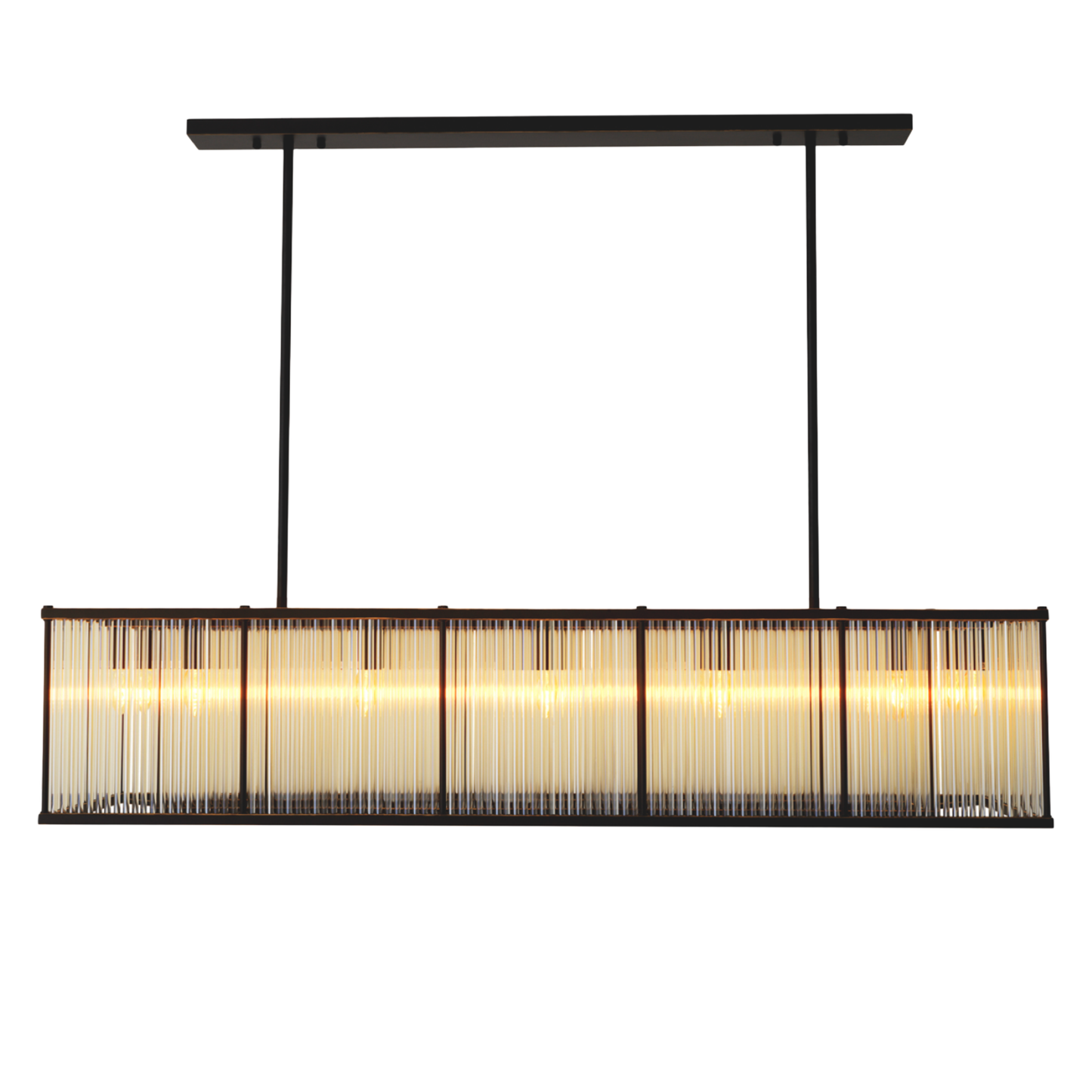 BERNARDI PLAFOND RECTANGULAR - Bronze 140x50