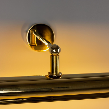 GALLE FIXED - Solid Brass Picture Light 35.5cm. IP65