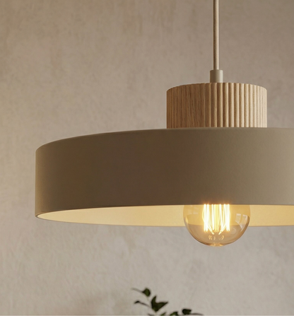 TAKLAMPA KIVI - Mokka 35cm