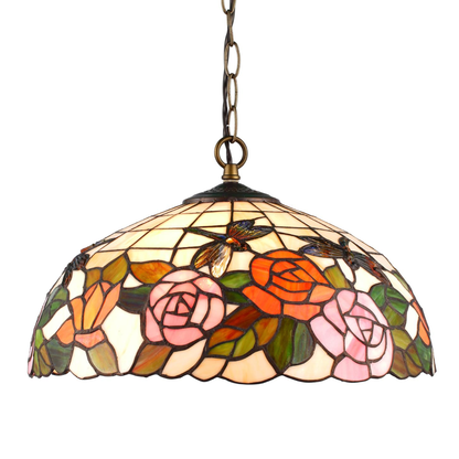 ROSOR Tiffany Taklampa. Diam 41cm