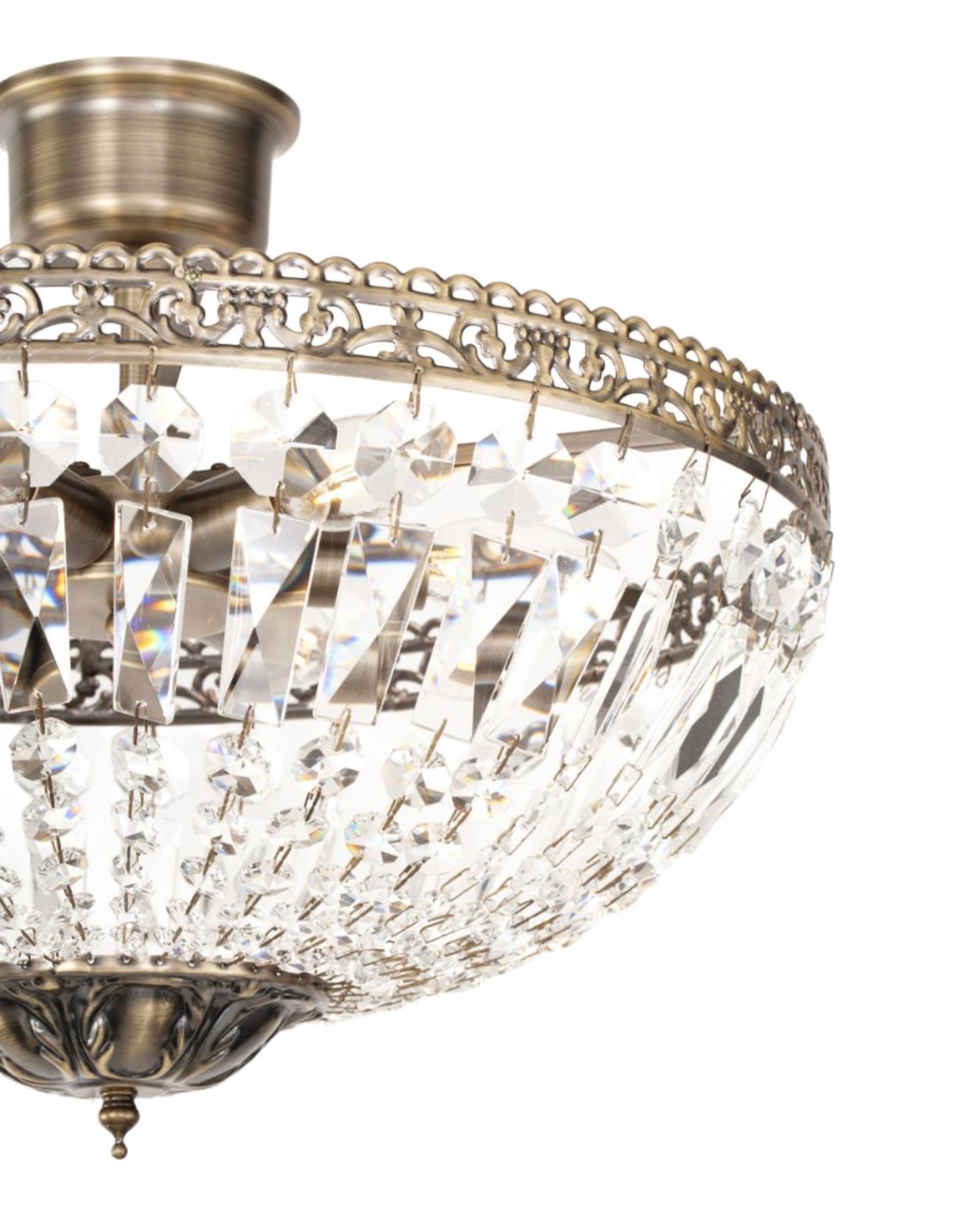 CLASSIC PLAFOND - Mellan Antik Mässing D47xH29