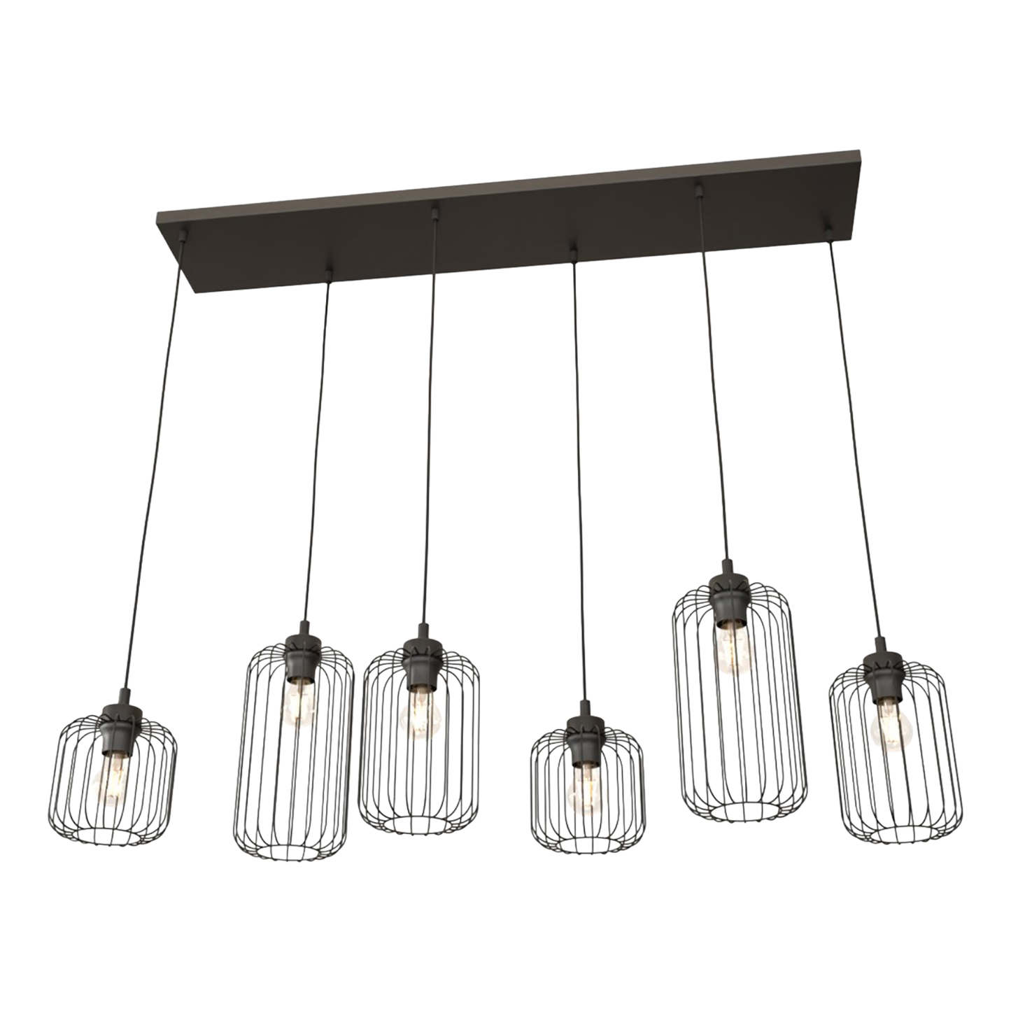 VANDER 6 - Pendel Taklampa Rektangulär 115cm