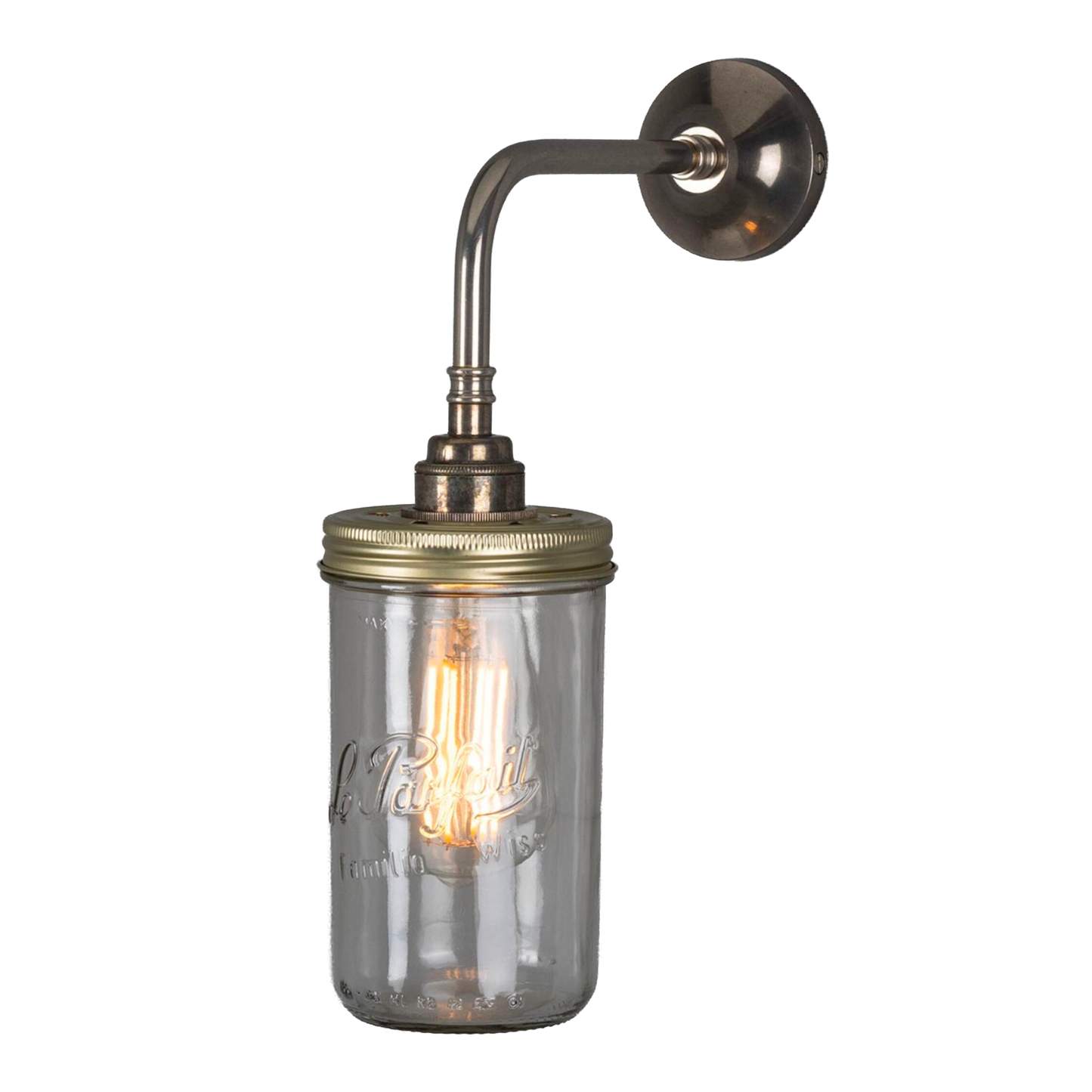 JAM JAR - Vintage Glass Wall Light
