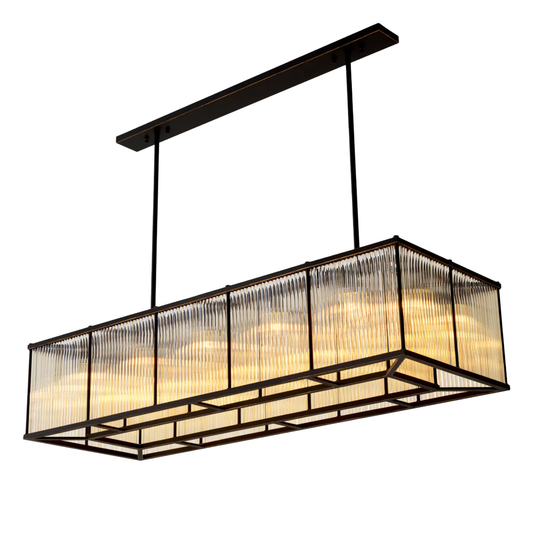 BERNARDI PLAFOND RECTANGULAR - Bronze 140x50