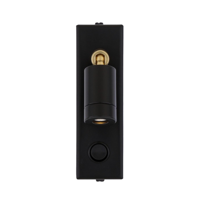 SAMPIO- Adjustable Brass Wall Spotlight 14cm