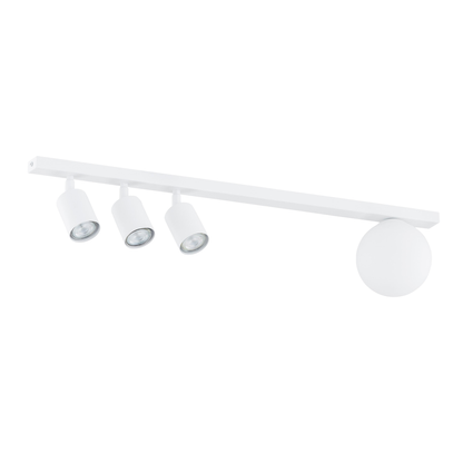 TAKLAMPA BASTER 4 - Spotlights med glob