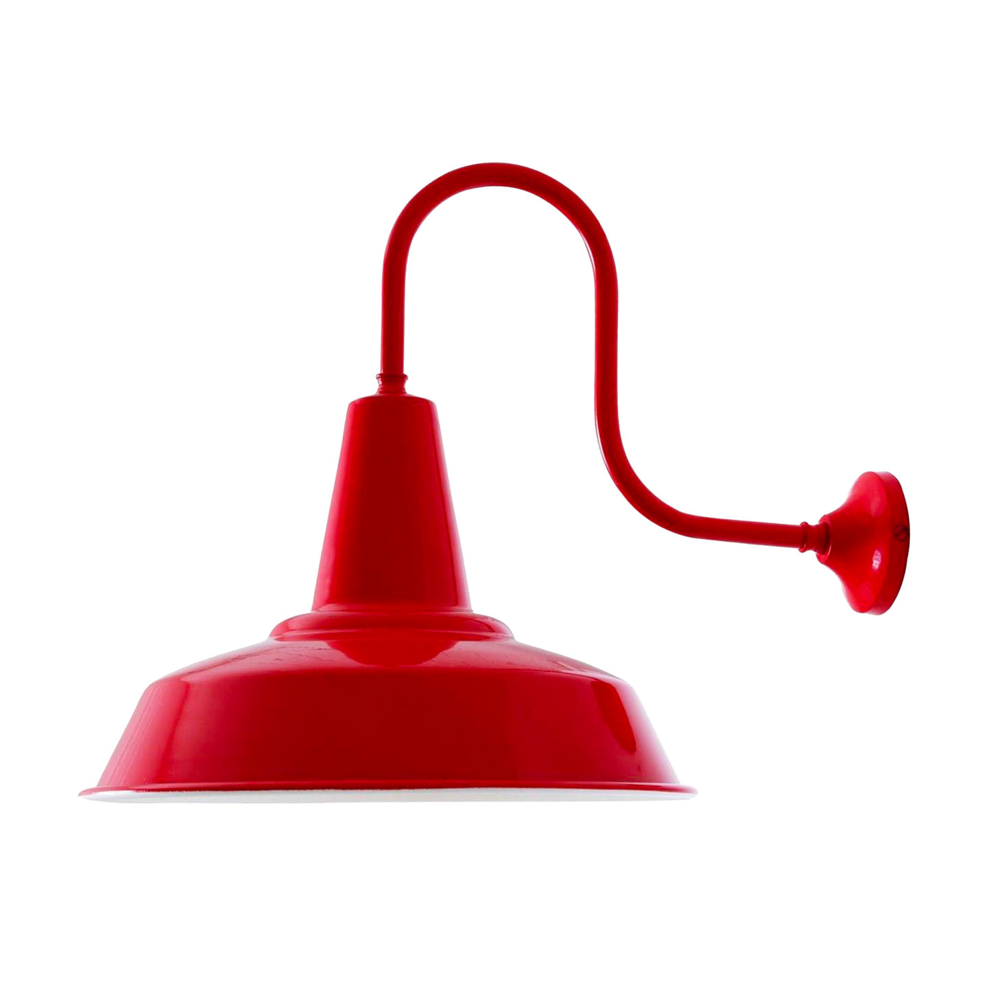 HEX - Industrial Factory Swan Neck Wall Light