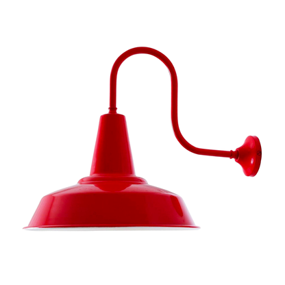 HEX - Industrial Factory Swan Neck Wall Light
