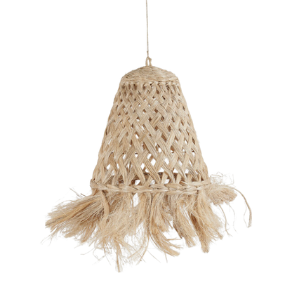 THE ABACA JELLY FISH PENDANT - Natural S