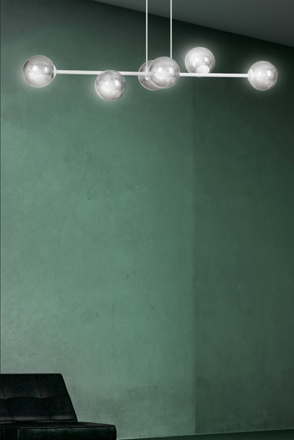 TAKLAMPA ROSSI 6 - Vit 110cm (Special Beställningsvara)