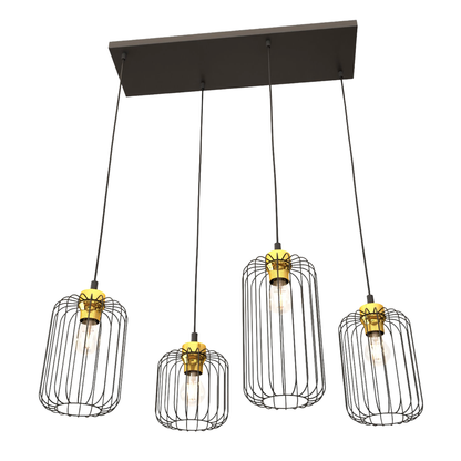 VANDER 4 - Pendel Taklampa Rektangulär 60cm