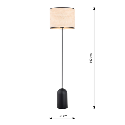 ASPEN - Golvlampa med skärm