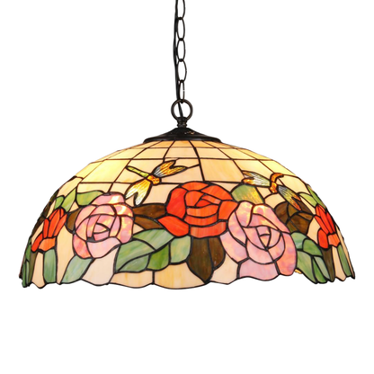 ROSOR Tiffany Taklampa. Diam 41cm