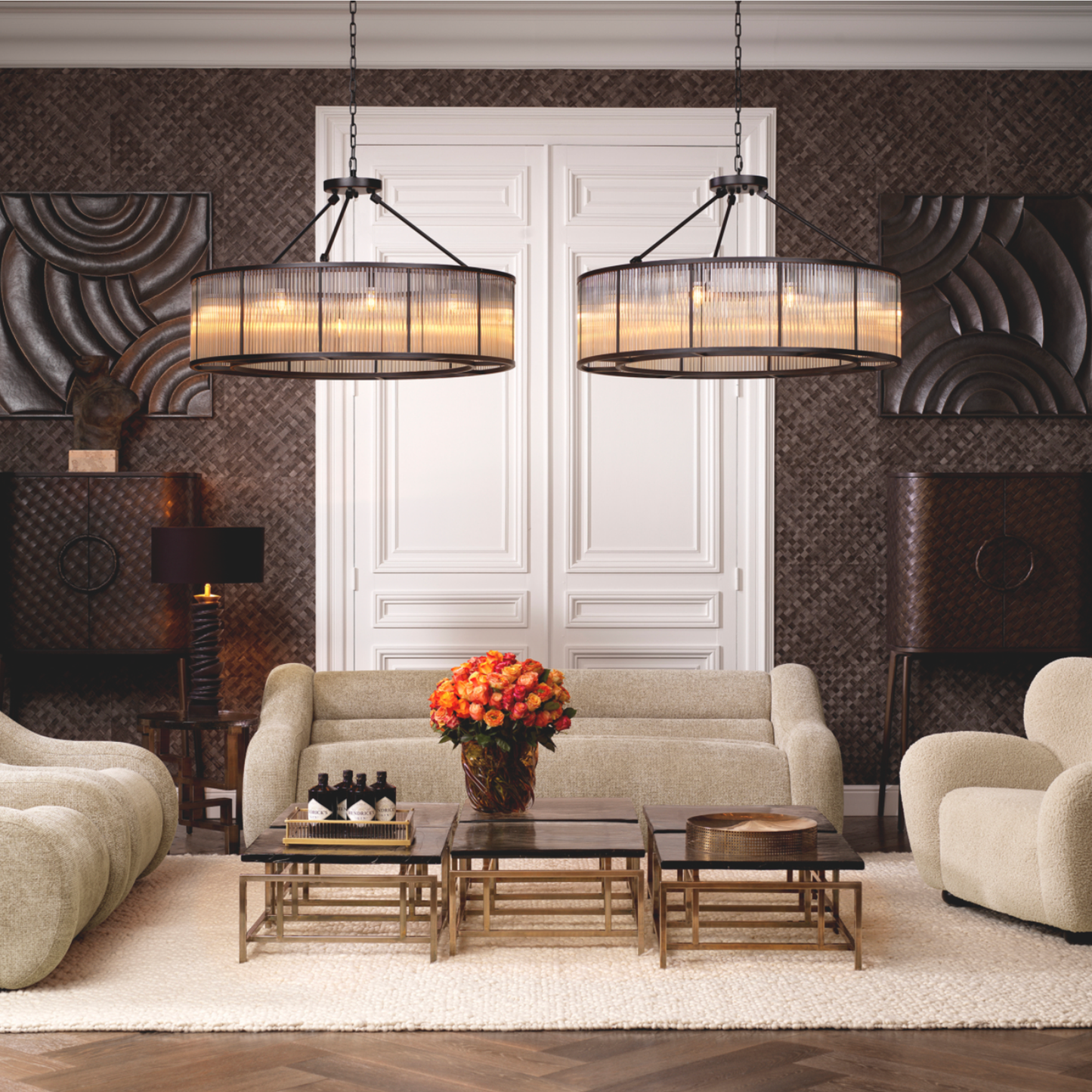 BERNARDI PLAFOND XL - Bronze D110
