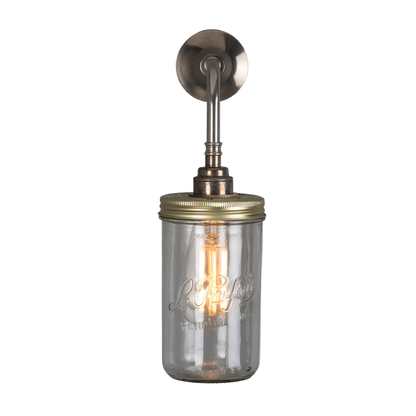 JAM JAR - Vintage Glass Wall Light