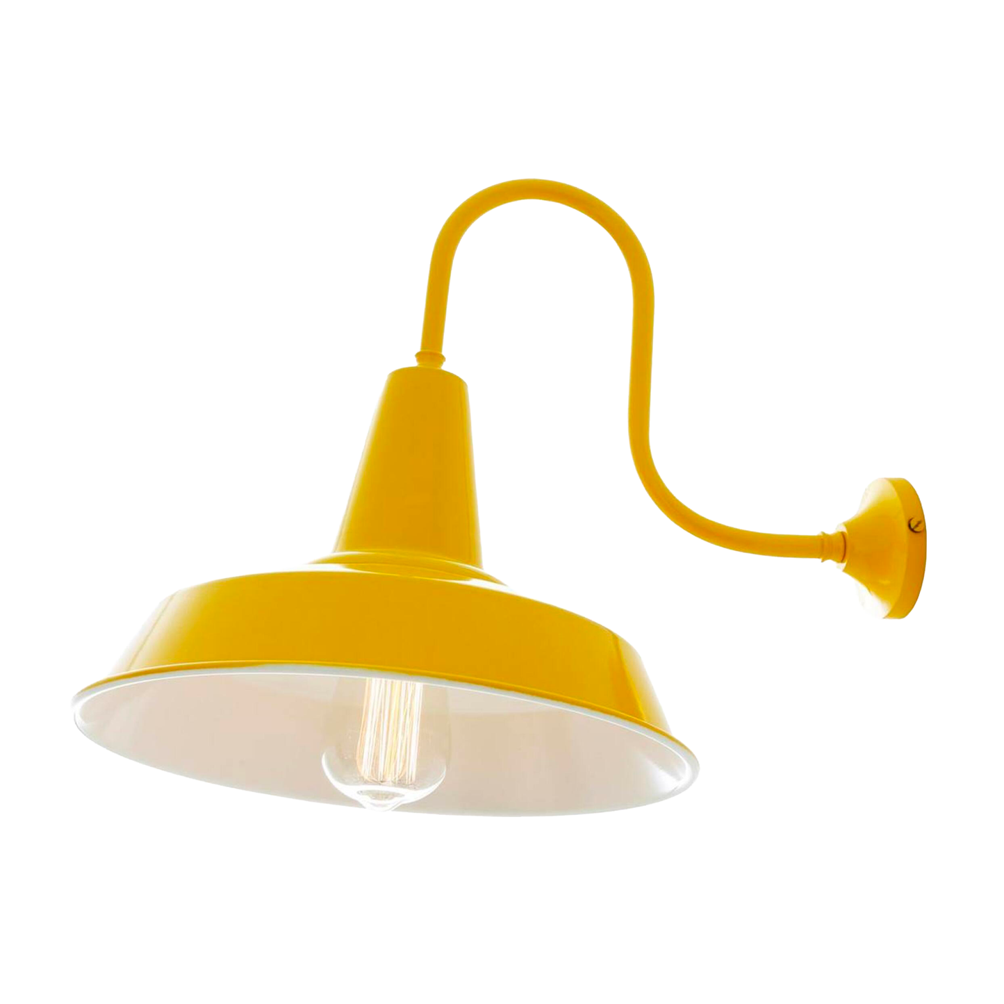 HEX - Industrial Factory Swan Neck Wall Light