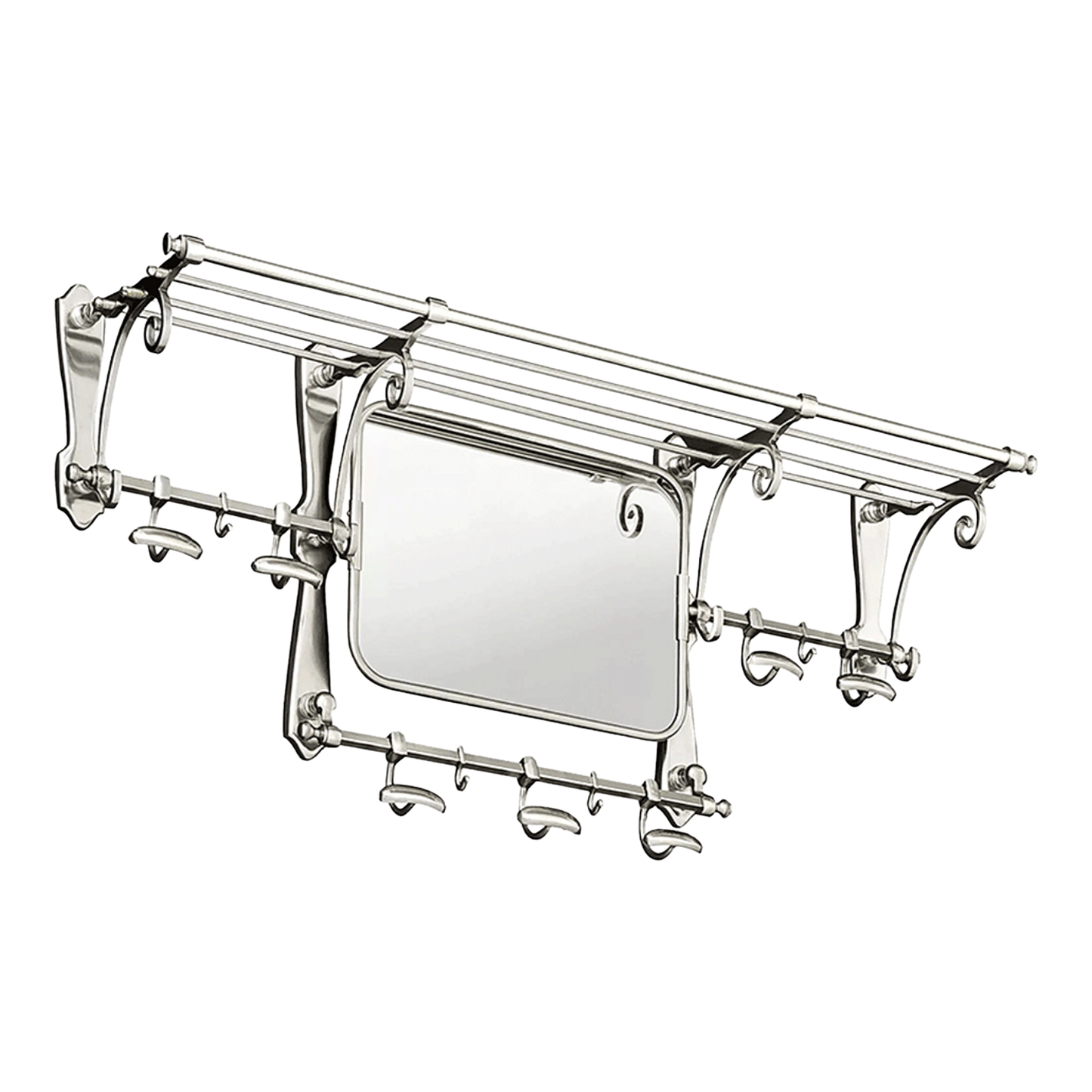 COATRACK OLD FRENCH PEWTER