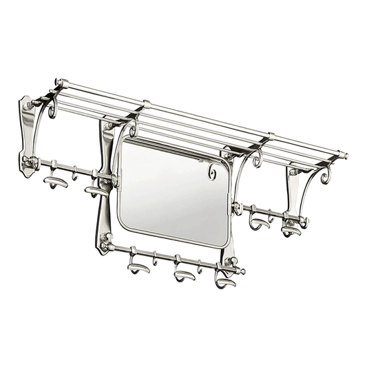 COATRACK OLD FRENCH PEWTER