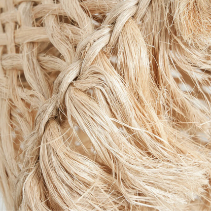 THE ABACA JELLY FISH PENDANT - Natural L