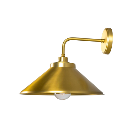 NERISSA -  Brass Bathroom Wall Light 37.5cm IP65