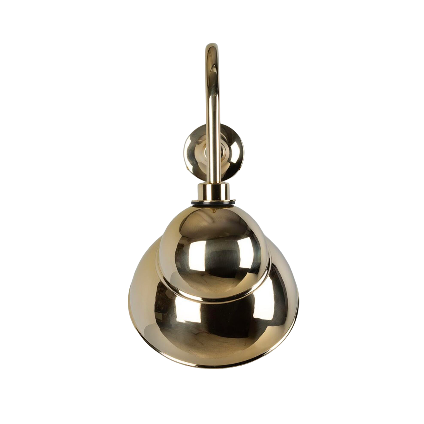 SANFORD - Vintage Brass Outdoor Sign Light 24cm IP65