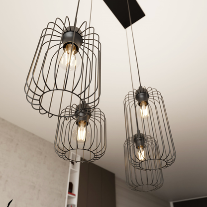 VANDER 4 - Pendel Taklampa Rektangulär 60cm