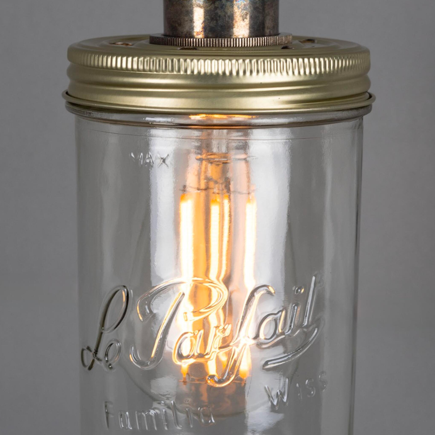 JAM JAR - Vintage Glass Wall Light