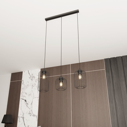 VANDER 3 - Pendel Taklampa Rak 60cm