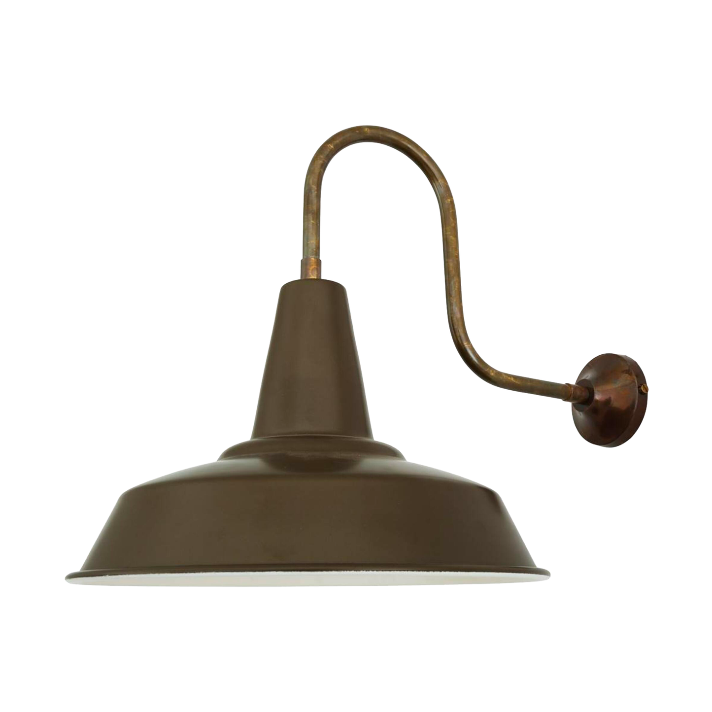 HEX - Industrial Factory Swan Neck Wall Light