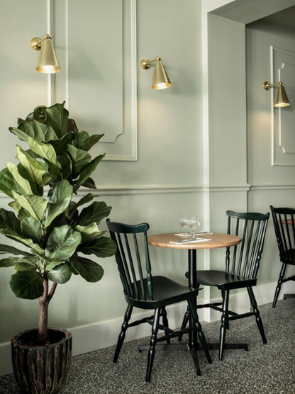 MOYA - Adjustable Brass Wall Light 14cm